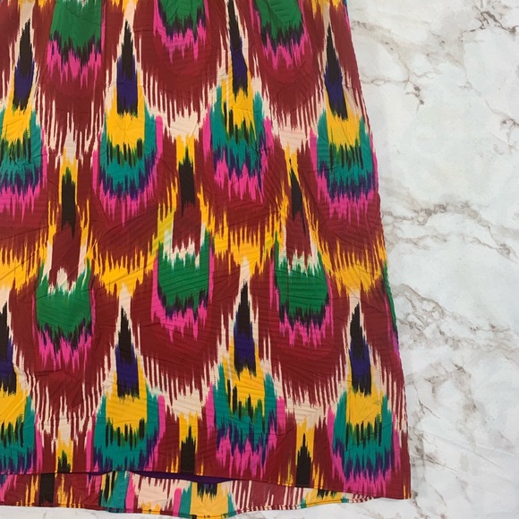 Alice + Olivia Ikat Print Alameda Dress - Picture 4 of 8